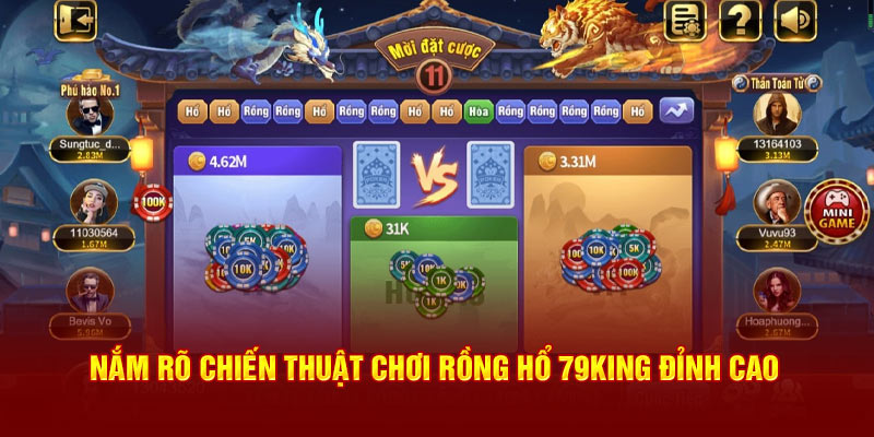 Chiến thuật chơi rồng hổ 79King