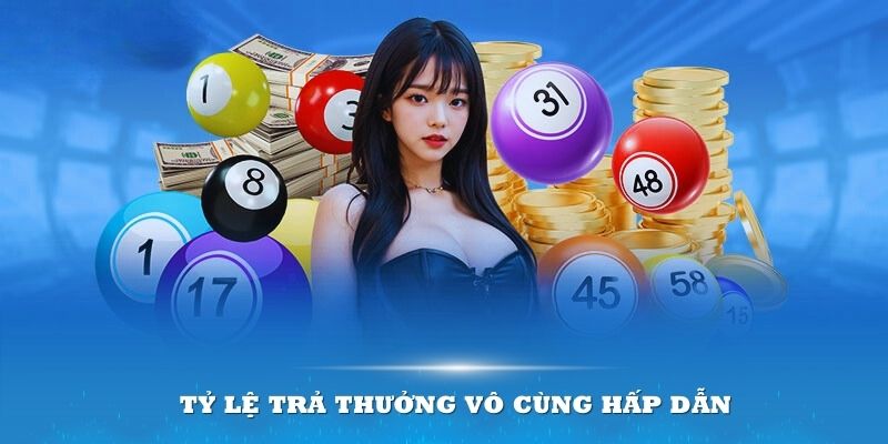 Tỷ lệ trả thưởng TP Lottery 79King vô cùng hấp dẫn